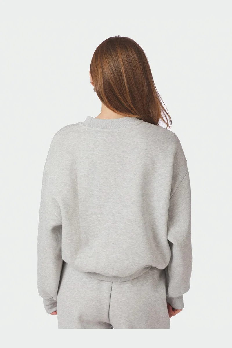 Neo Noir - Yuna Sweatshirt 169159 - 103 - Light Grey Melange