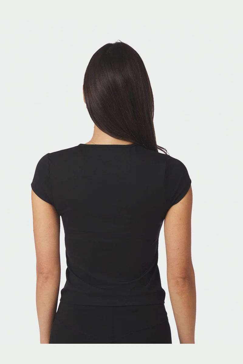 Neo Noir - Ettia Baby Tee 167131 - 100 - Black