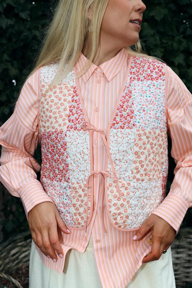 Molly&My x Caroline Dan - Cairo Vest - Mixed Print
