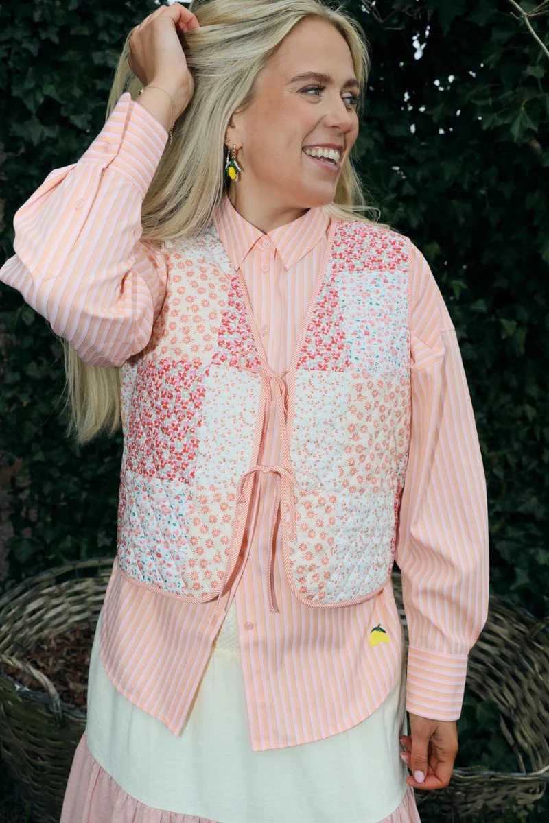 Molly&My x Caroline Dan - Cairo Vest - Mixed Print