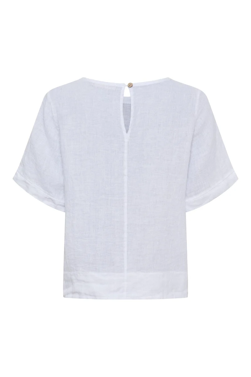 Marta Du Chateau - Mdcceyla Top TC268010 - Optical White