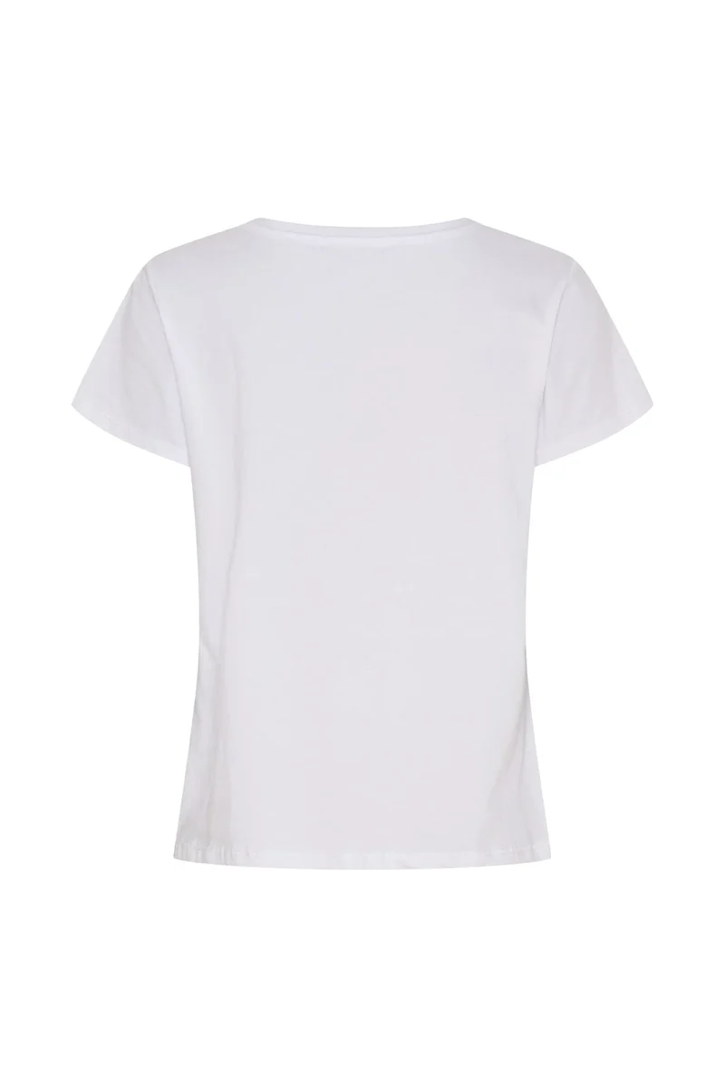 Marta Du Chateau - Mdcherdis Tee 84275 - White/Baby