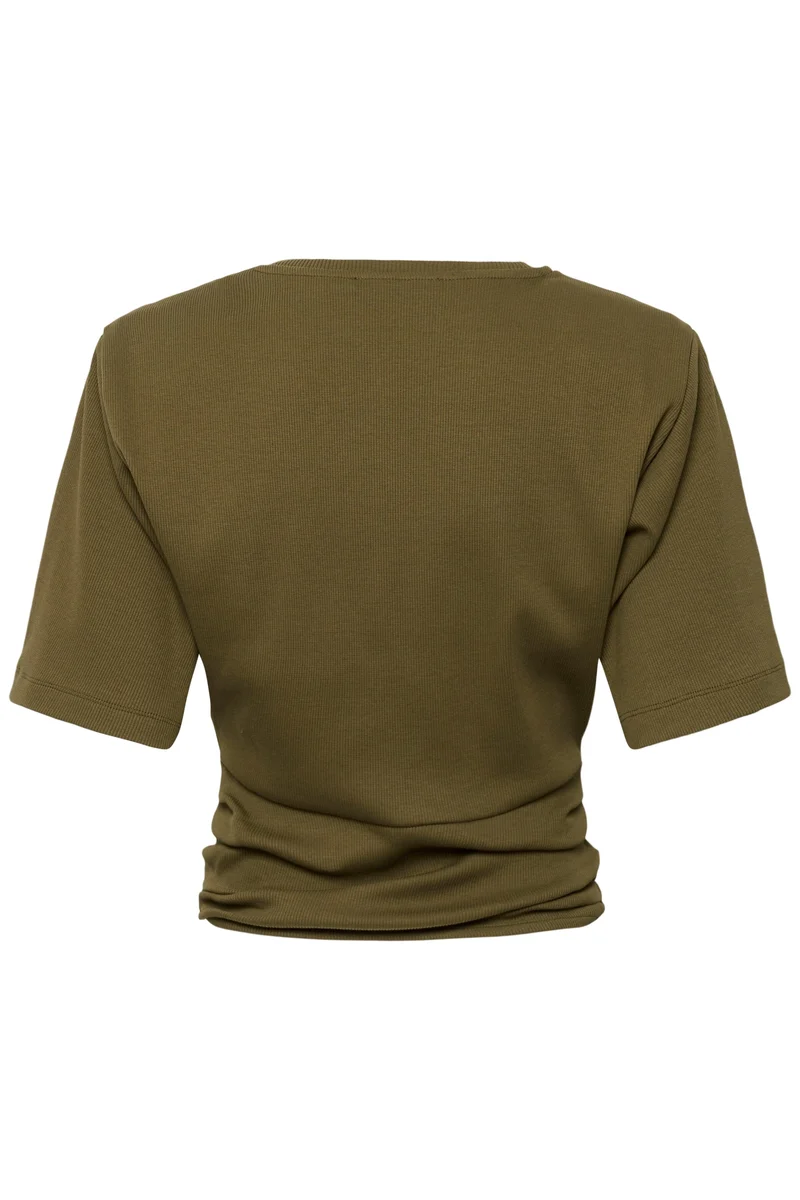 Gestuz - Gzbetty Tee 10911429 - 190622 - Military Olive
