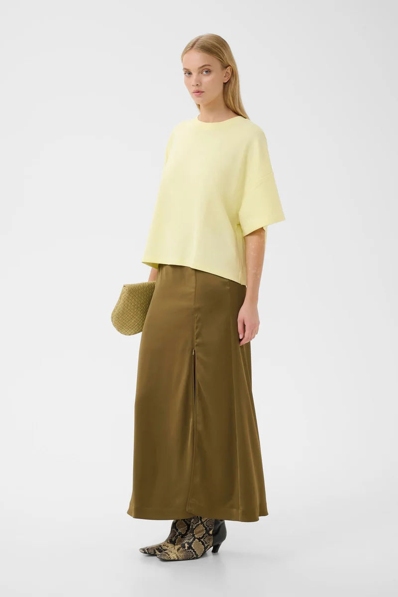 Gestuz - Gzgilsa Sweat Tee 10911431 - 110618 - Wax Yellow
