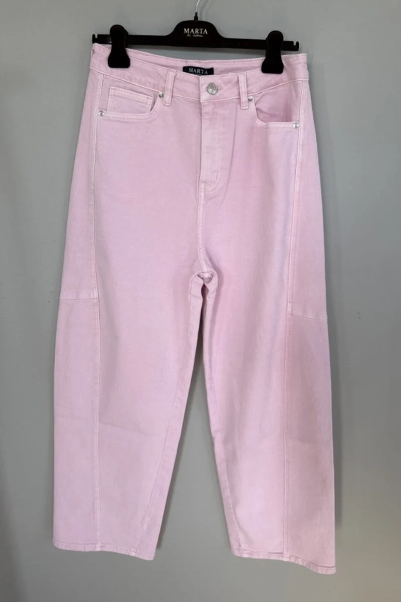 Marta Du Chateau - Mdcmiltus Jeans MDC243-JP9128 - Rose