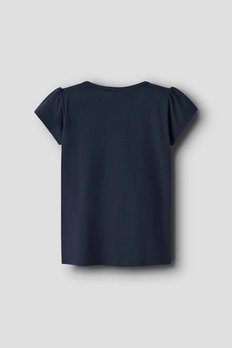 Name It - Nmfmeri Frozen Ss Top Box Wdi - 4998581 Navy Blazer