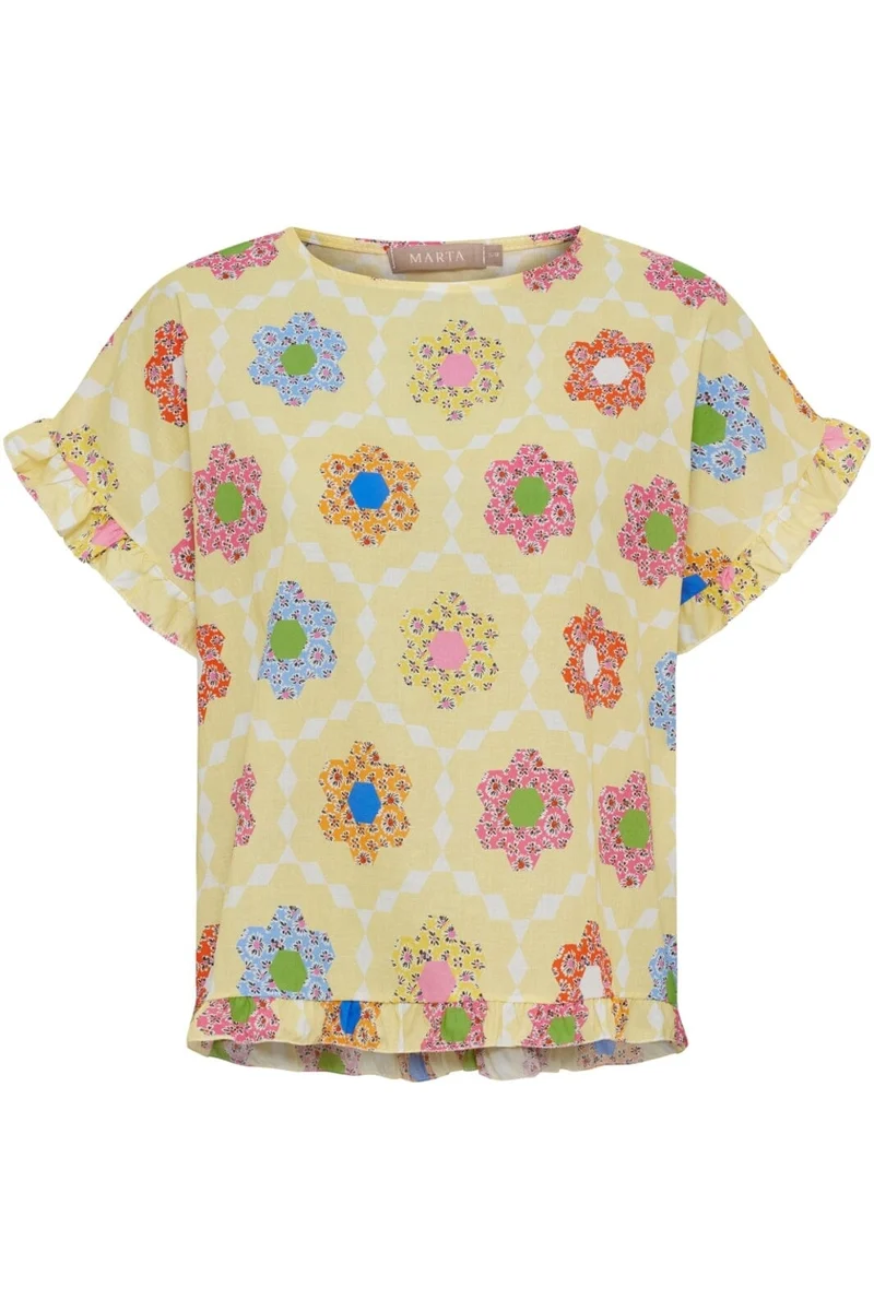 Marta Du Chateau - Mdckasimira Top 268483 - Yellowipa1401D6