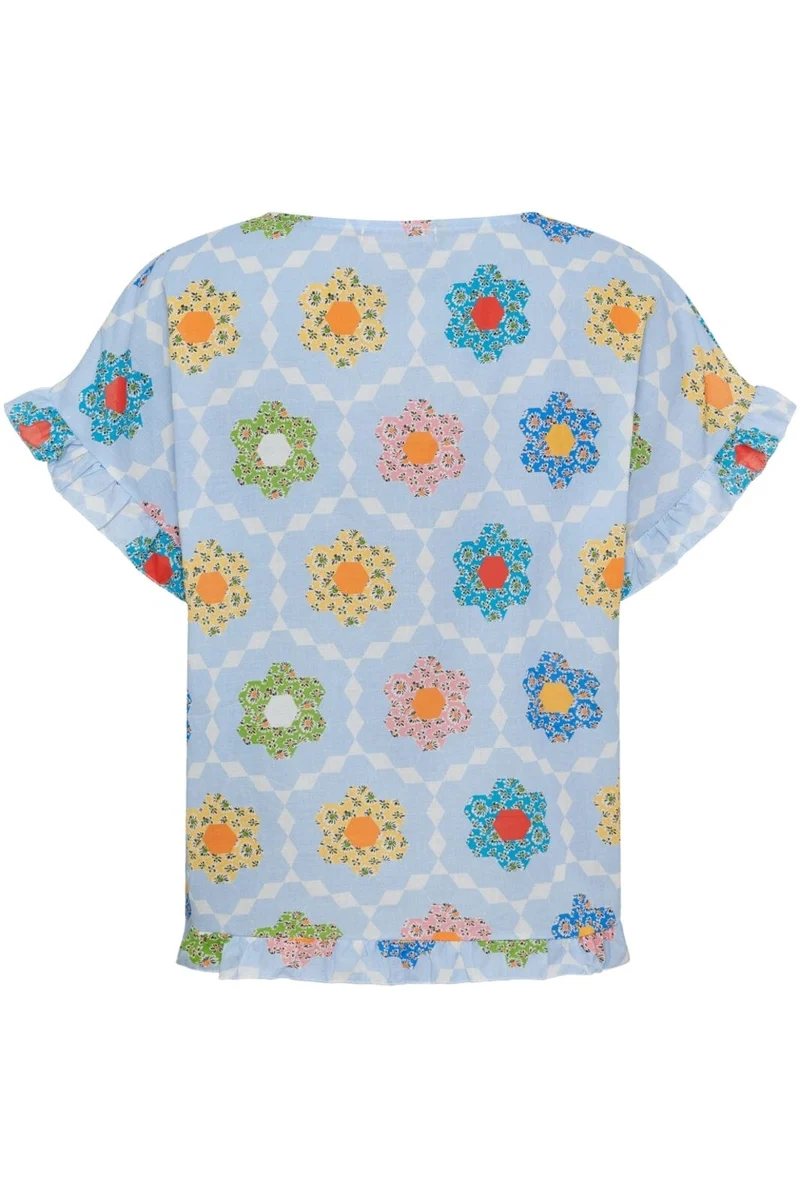 Marta Du Chateau - Mdckasimira Top 268483 - Lightblueipa1401D2