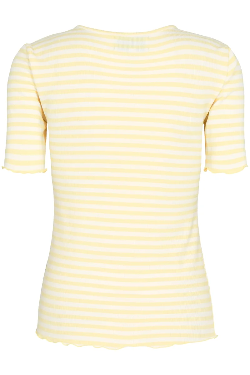 Liberte - Natalia-Ss-Blouse - Yellow Creme Stripe