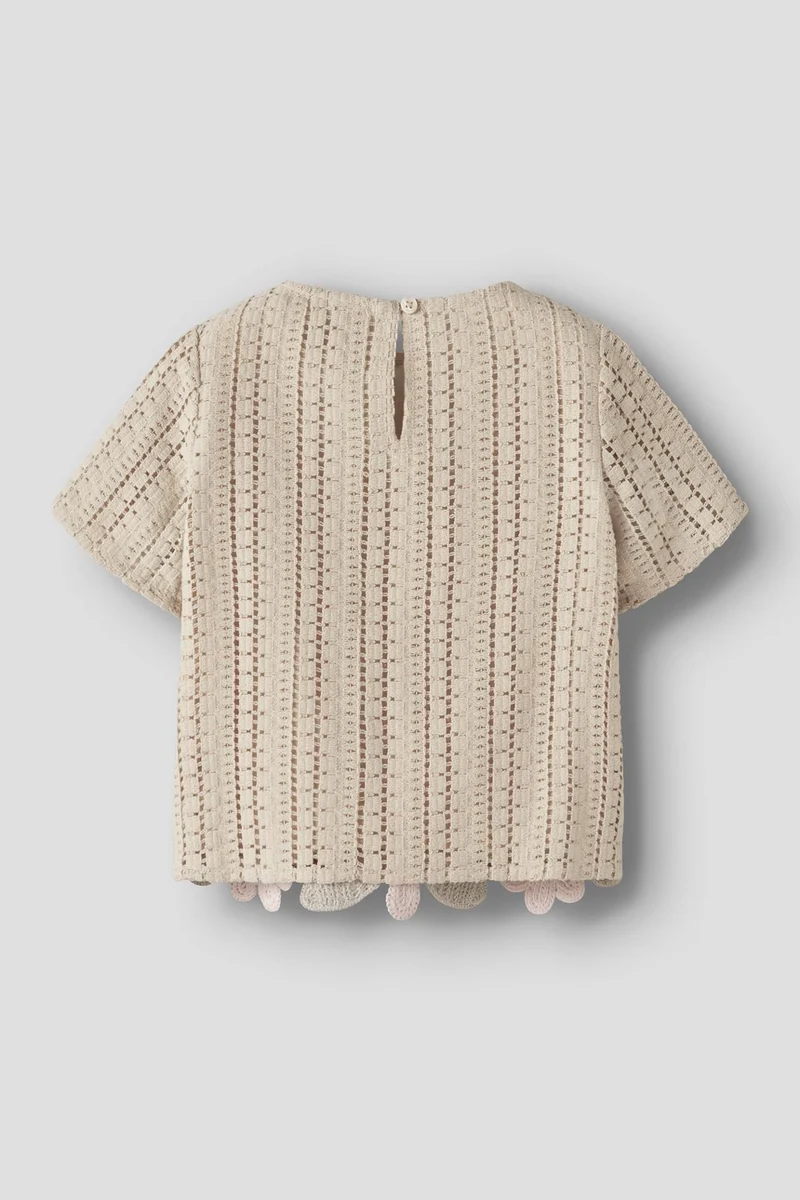 Name It - Nmfhadia Ss Top - 4996514 Almond Milk