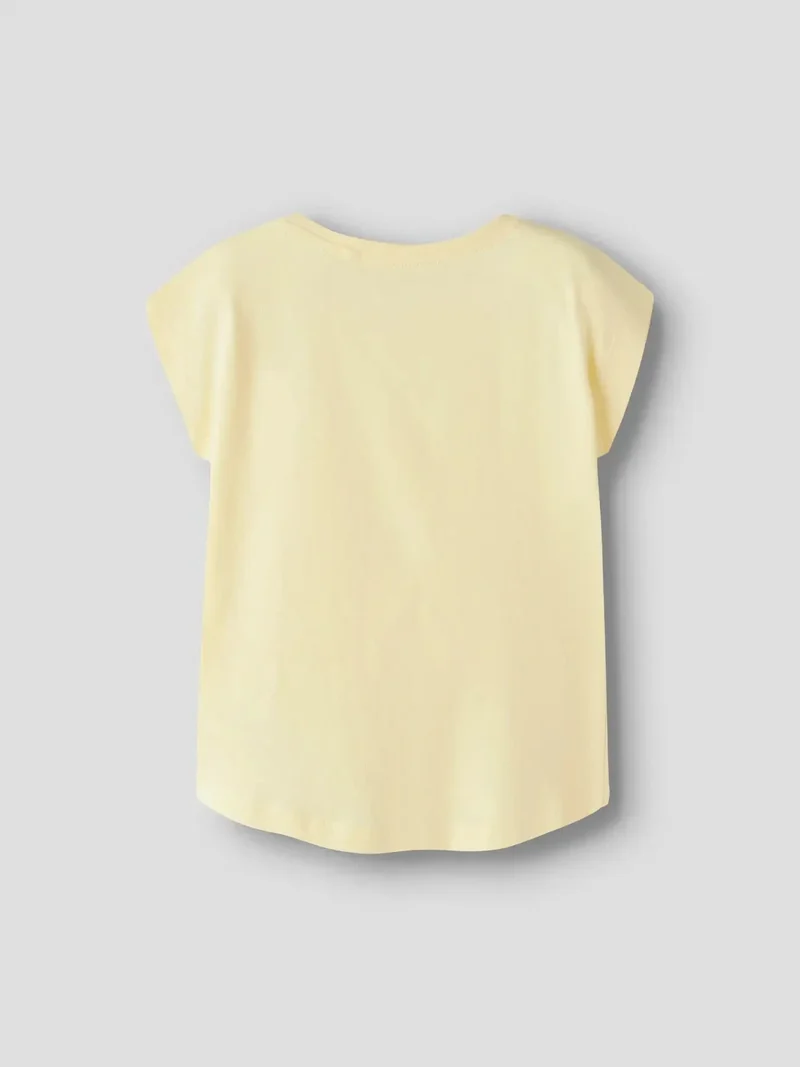 Name It - Nmfvotia Capsl Top - 5058354 Double Cream Flamingo