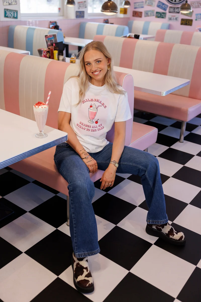 Cras x Molly&My By Sofie Martinussen - Beatrice T-Shirt C734 - White