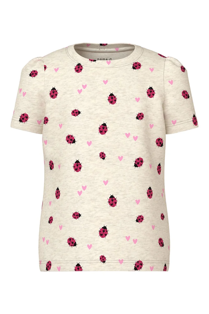 Name It - Nmfhaline Ss Top - 5076906 Peyote Melange