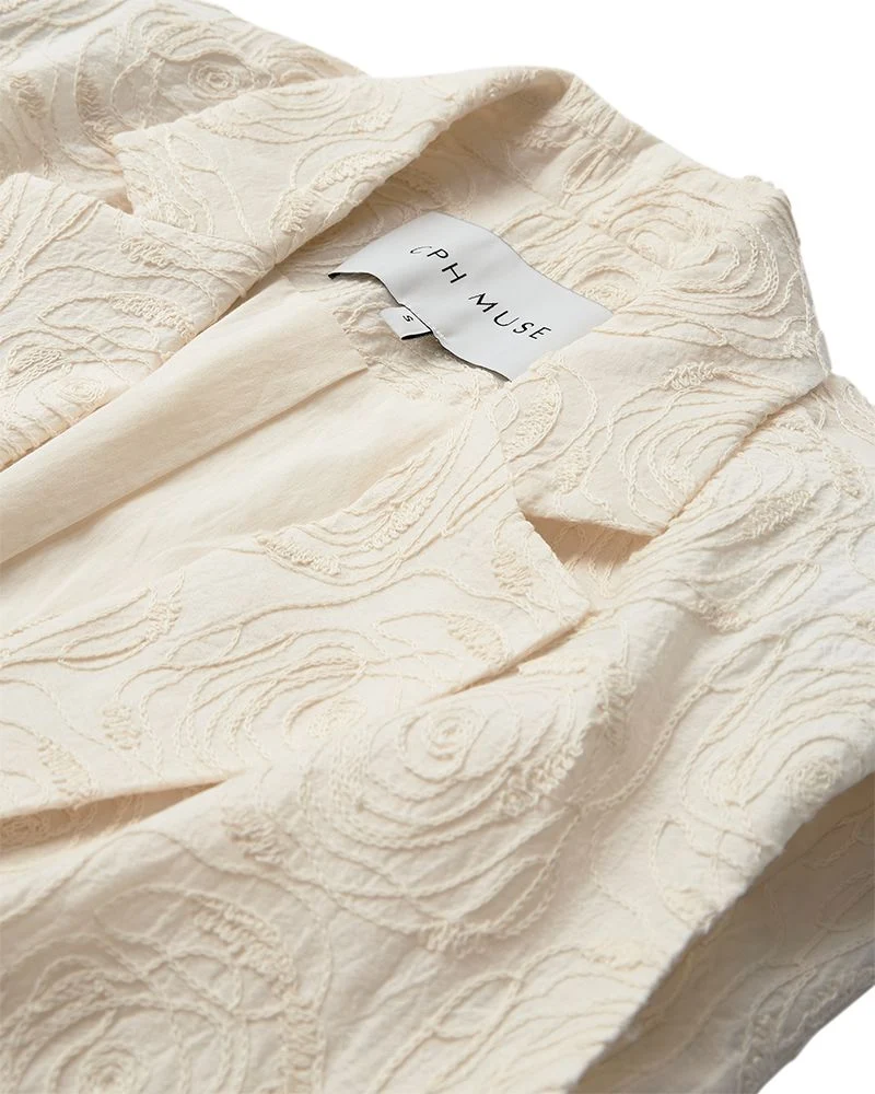 Copenhagen Muse - Cmbloomie-waistcoat 207860 - 9047 Angora