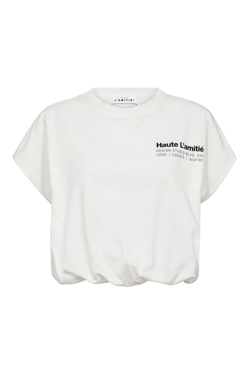 Haute L'Amitié - Noma Ns Balloon Tee HL10633 - White