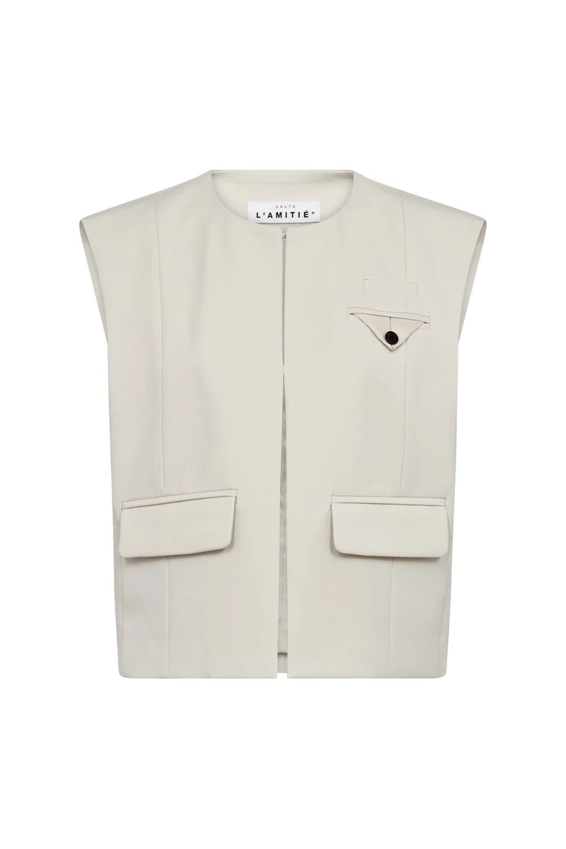 Haute L'Amitié - Premiere Box Waistcoat HL10162 - Pearl