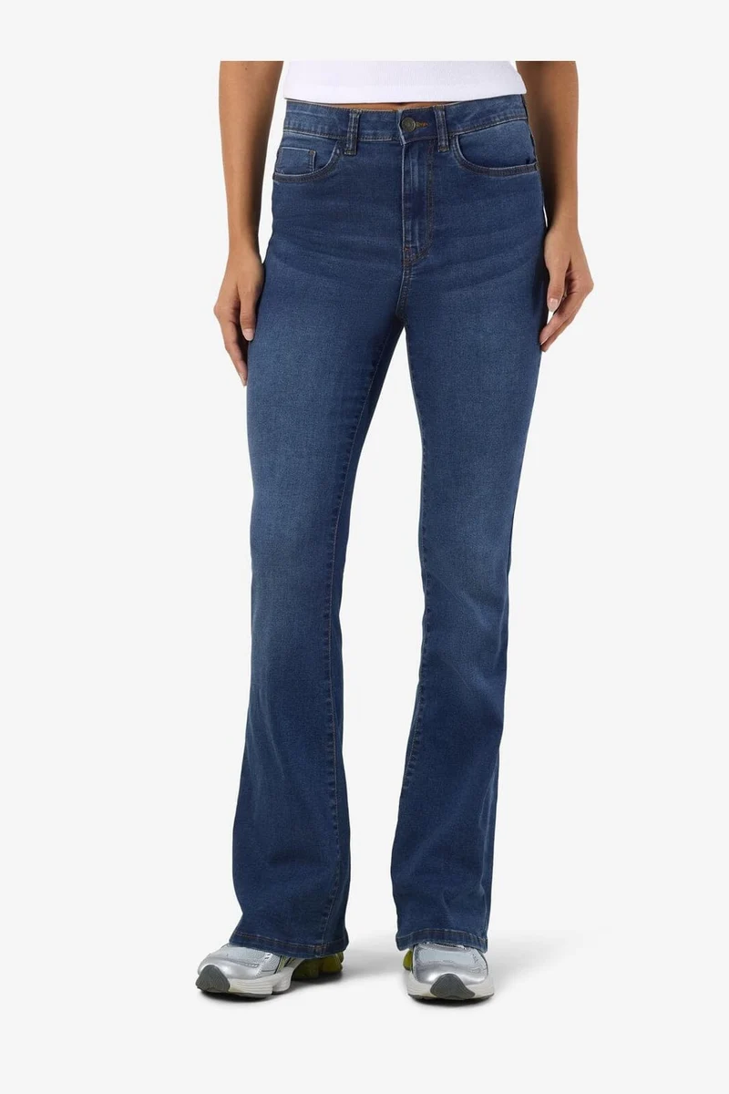 Noisy May - Nmsallie Flared Vi021Mb - 3706615 Medium Blue Denim