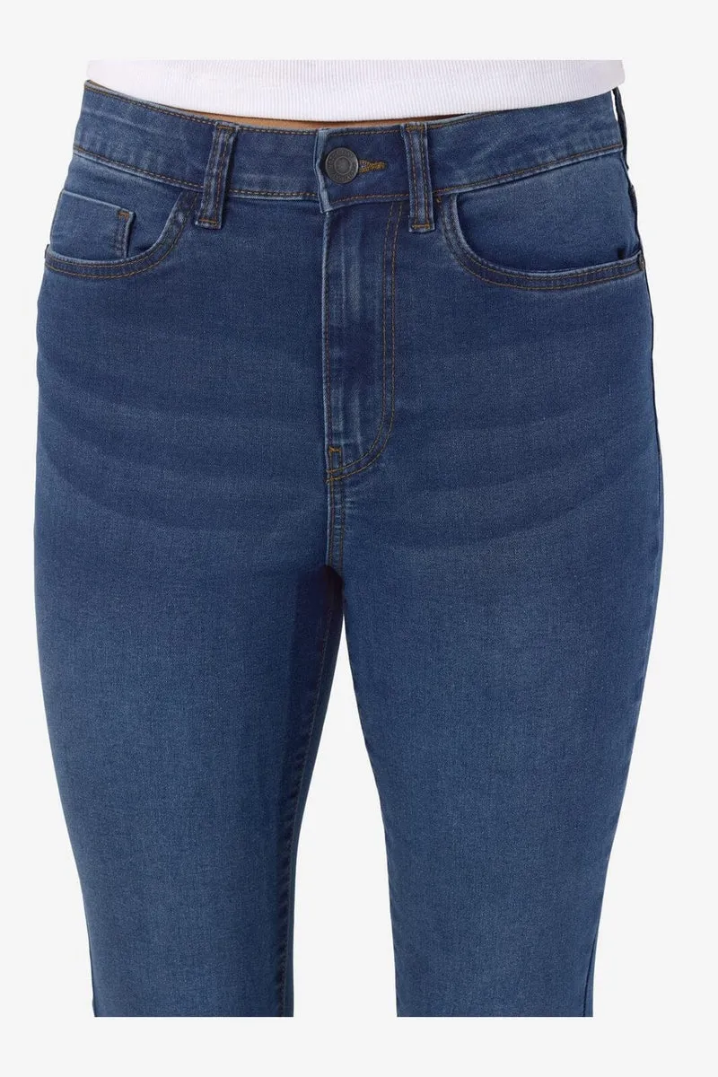 Noisy May - Nmsallie Flared Vi021Mb - 3706615 Medium Blue Denim