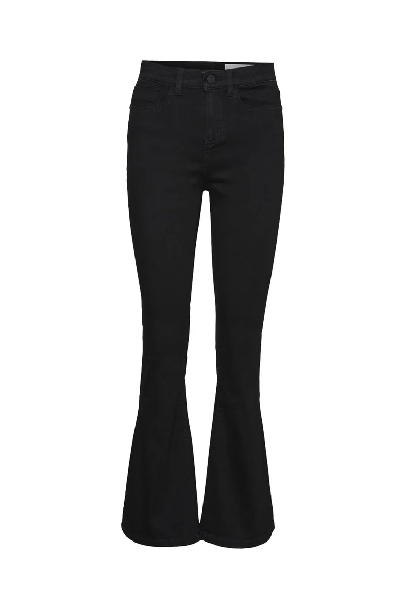 Noisy May - Nmsallie Flared Vi023Bl - 3706623 Black