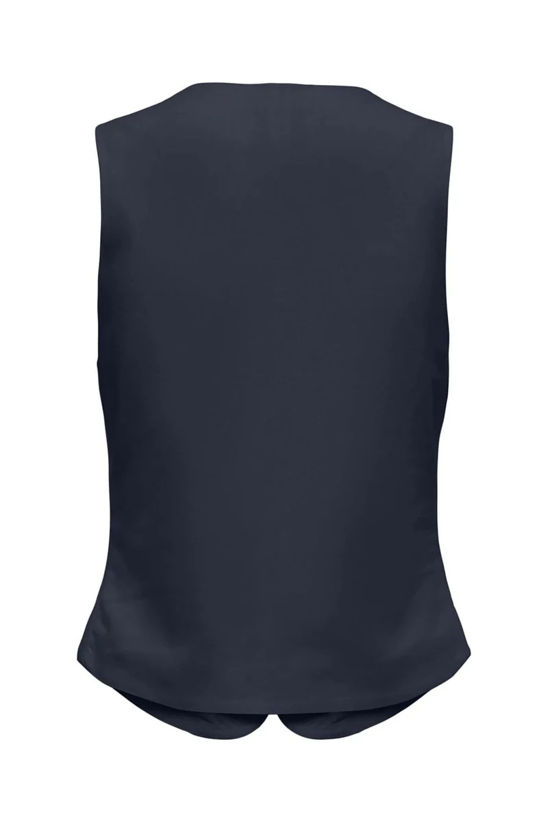 Only - Onlgoa S/L Linen Bl Waistcoat Cc Tlr - 4942120 Navy Blazer
