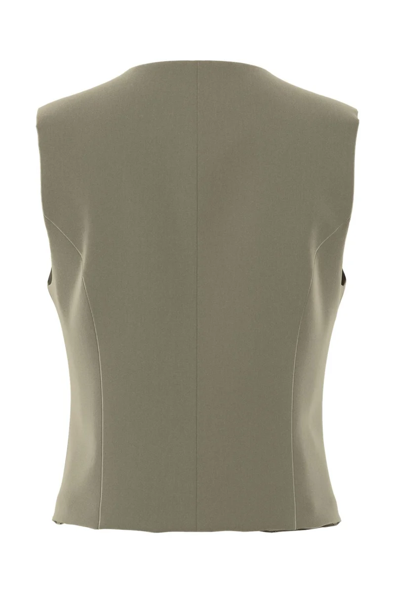 Pieces - Pckamil Fitted Vest - 4899771 Overland Trek
