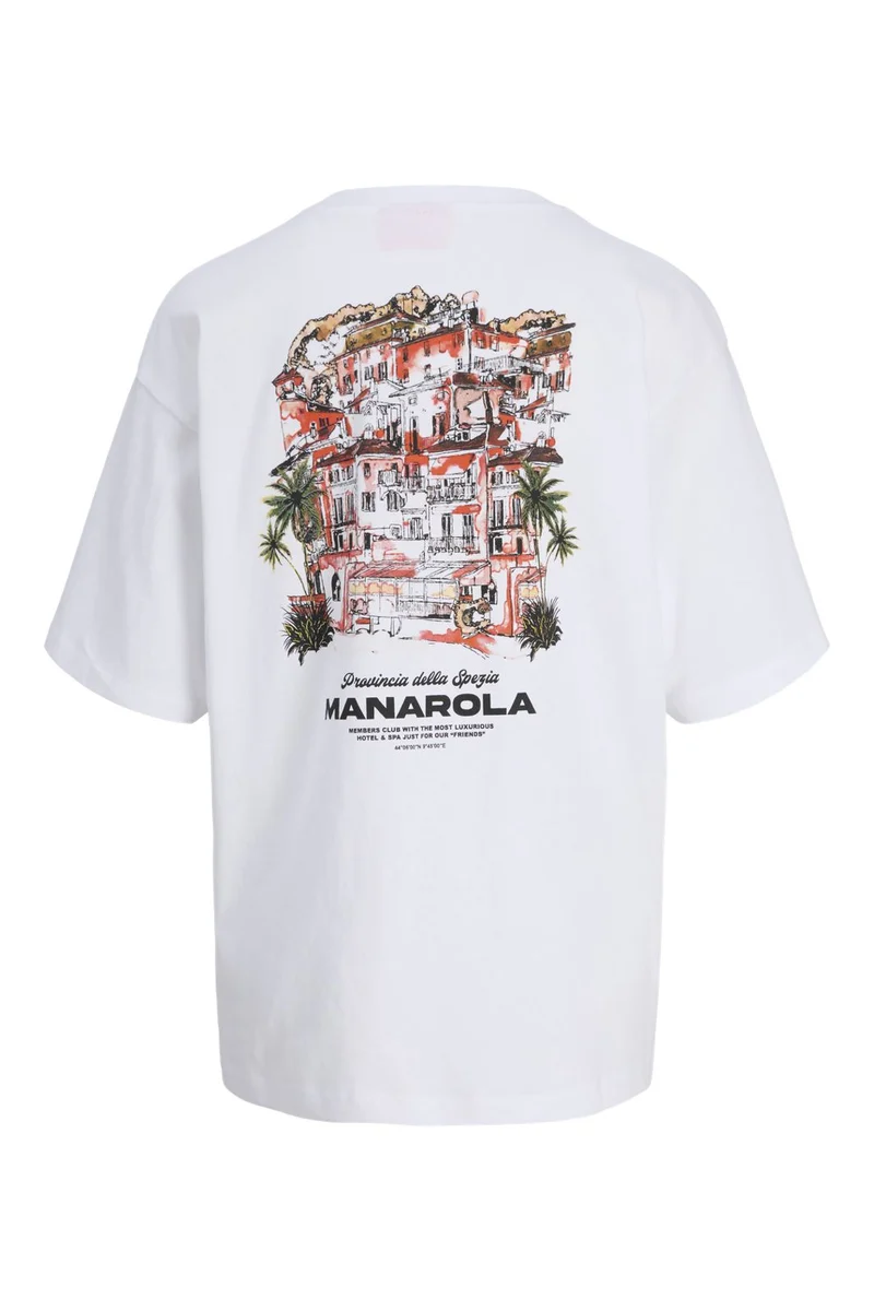 Jjxx - Jxmillow Loose Ss Tee Sp226 - 4979725 Bright White Manarola