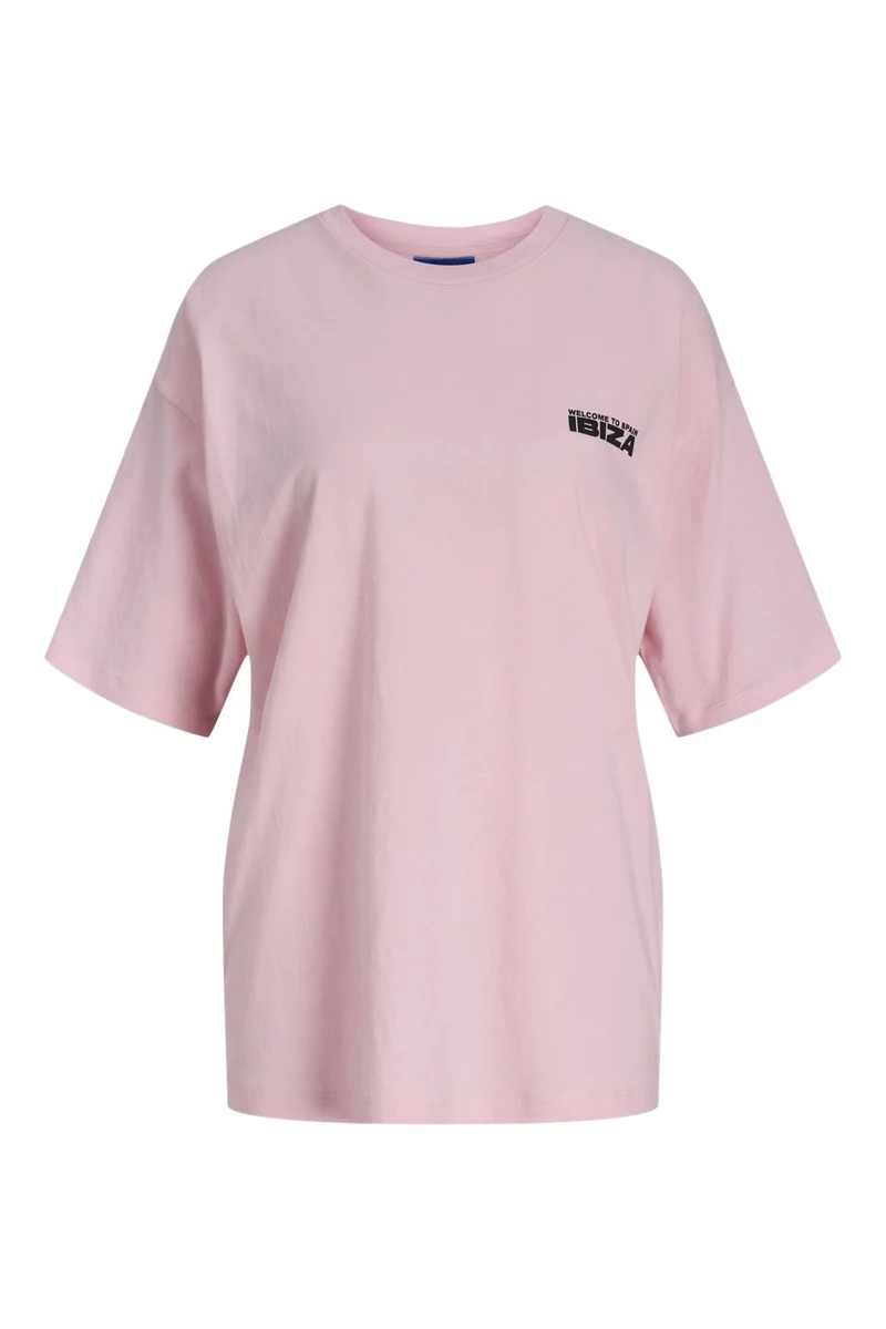 Jjxx - Jxmillow Loose Ss Tee Sp226 - 4979724 Pink Lady Welcome To Spain Ibiza