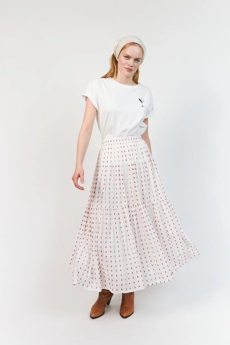 Lollys Laundry - Eleanorll Tee Ss26276-1031 - 01 White