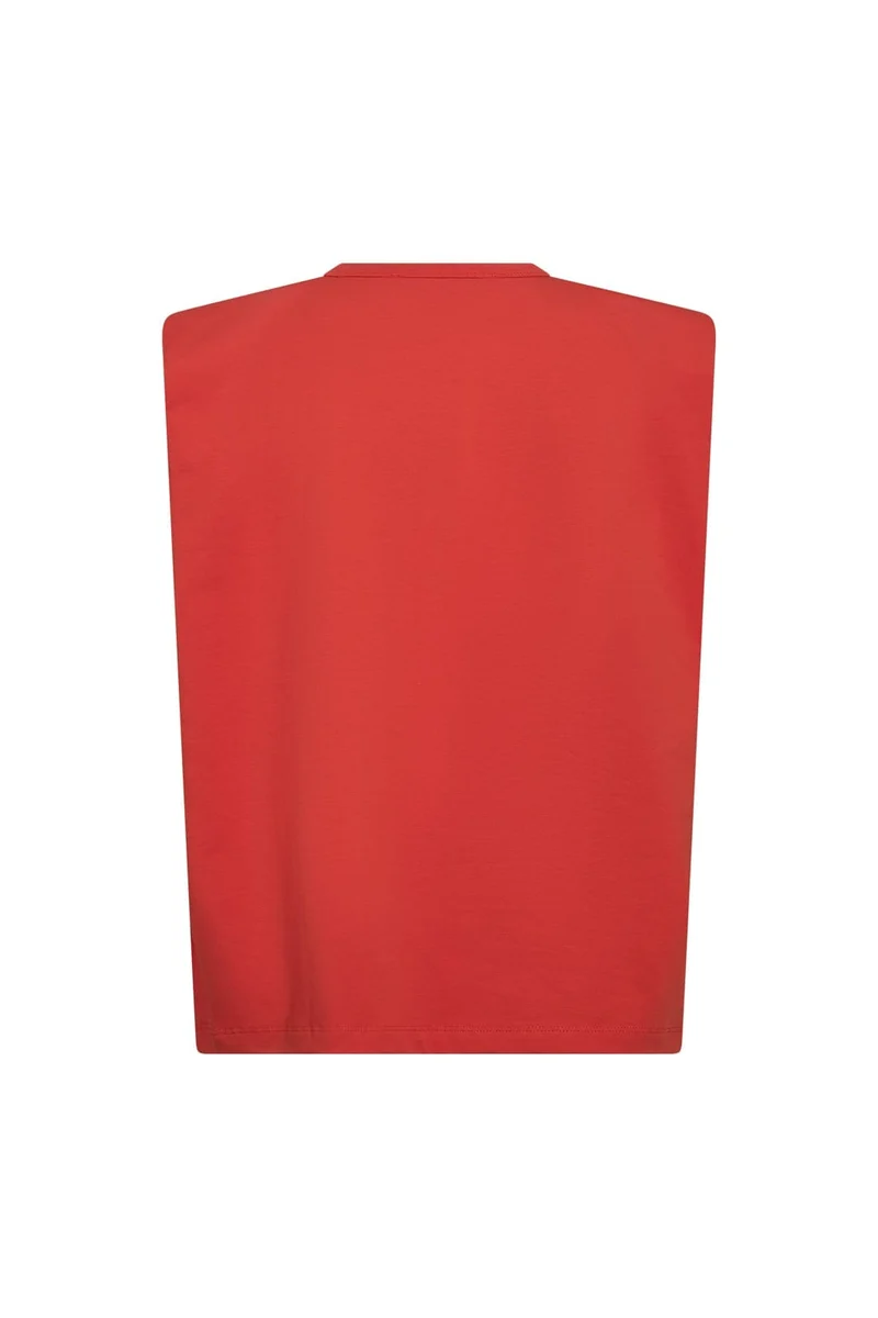 Co´Couture - Eddiecc Tee 43037 - 66 - Flame