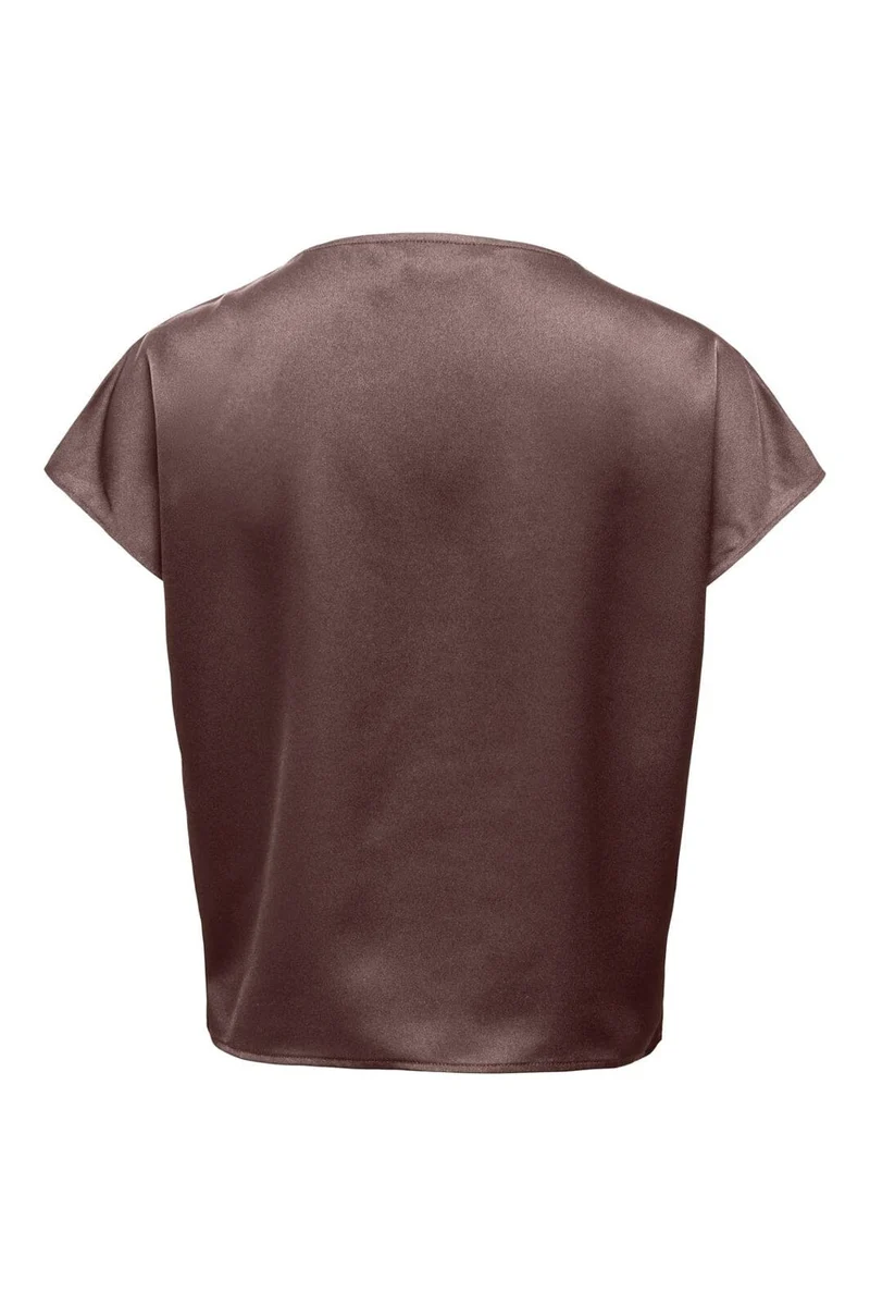 Only - Onlfaraya S/L Button Lace Satin Top - 5092353 Shopping Bag
