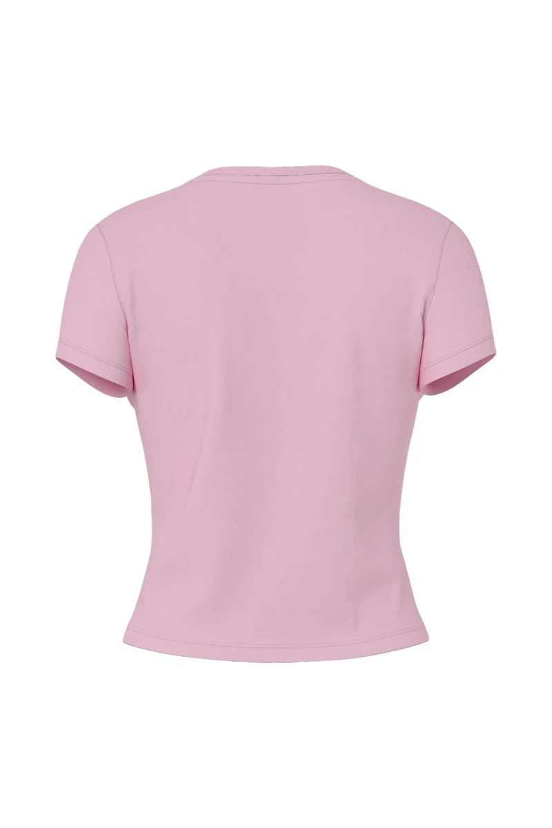 Hypedrop - Hdbrooke Fitted Cropped T-Shirt 32000670 - 5155738 - Pink Lady
