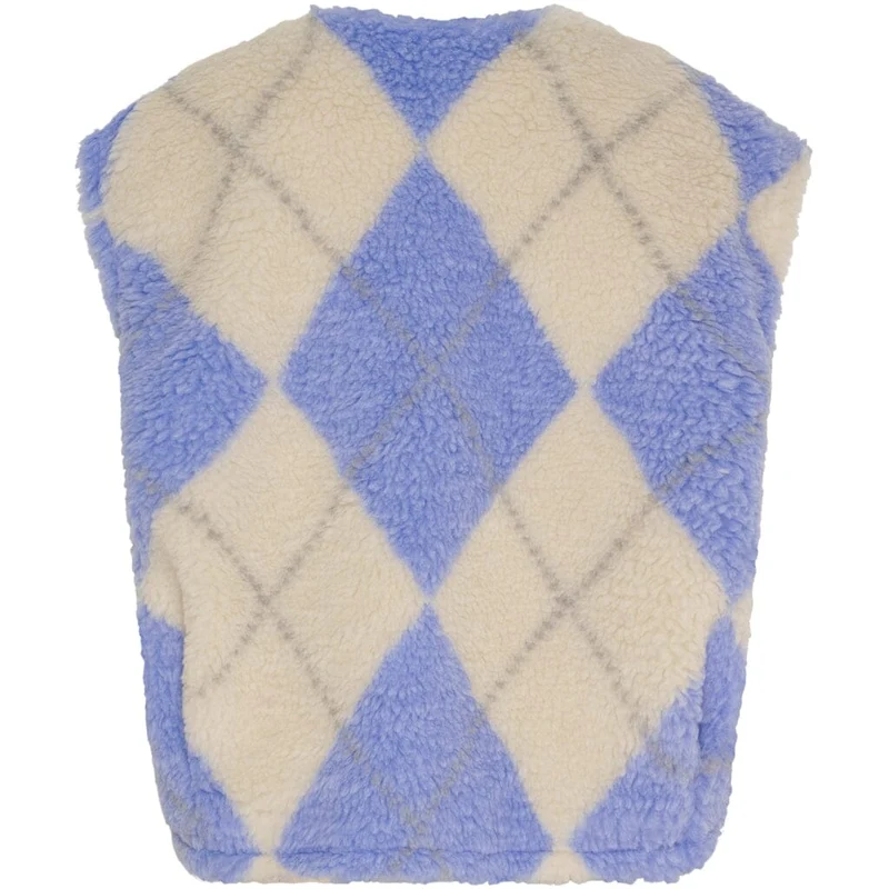 Marta Du Chateau - Mdcpam Vest 26801 - Beige/Blue