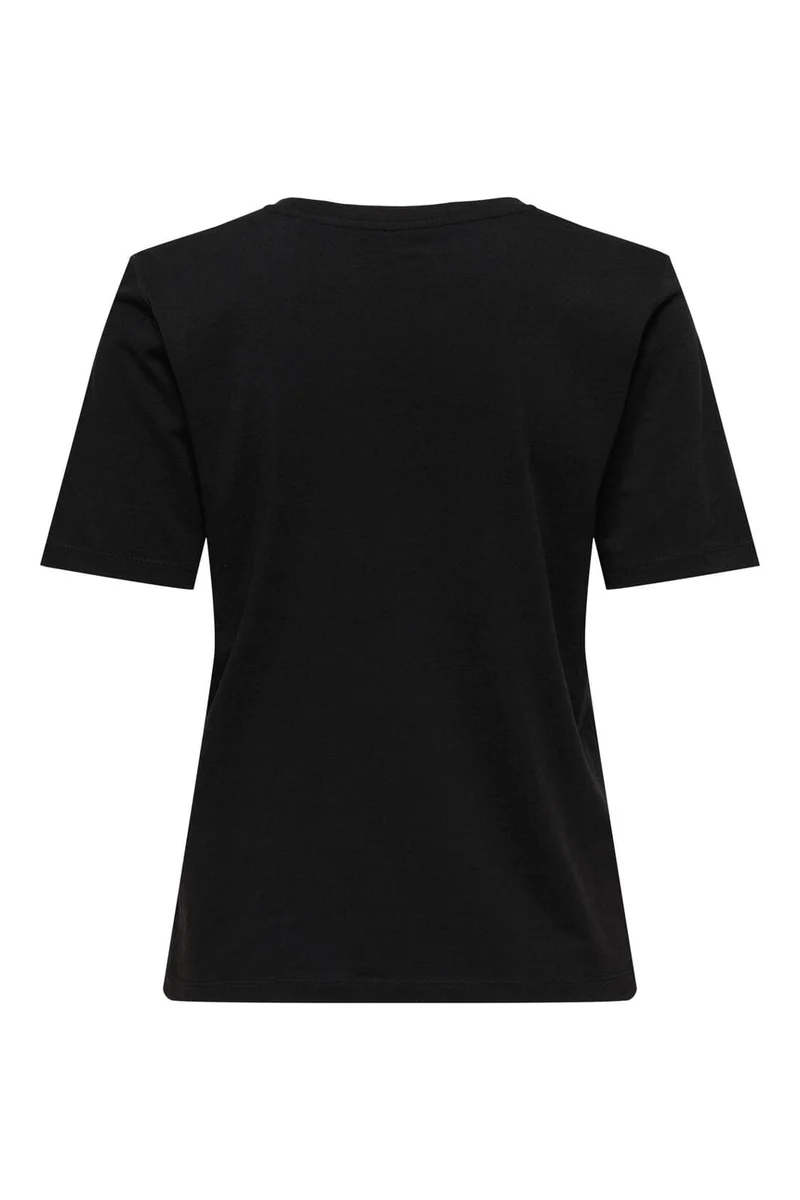 Only - Onlhappy S/S O-Neck Tee Pr - 5065222 Black