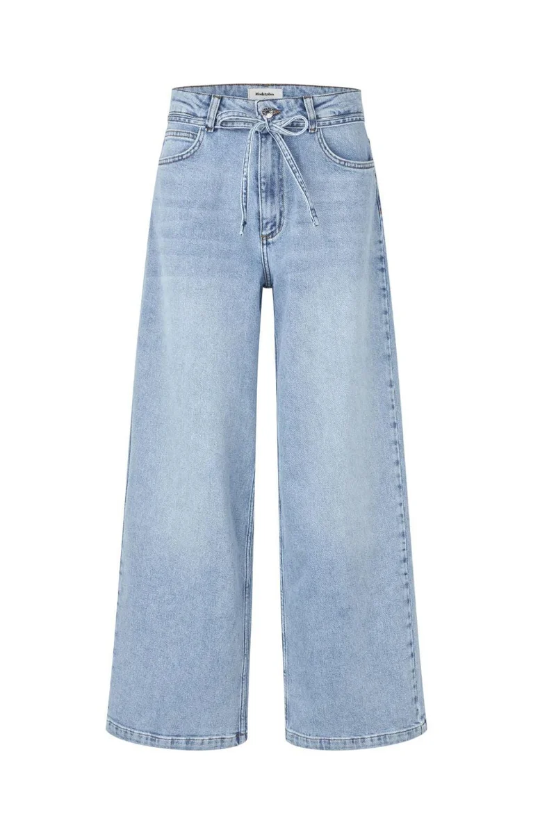 Modström - Isoldemd Solid Pants 59138 - 13636 - Bleach Blue Wash