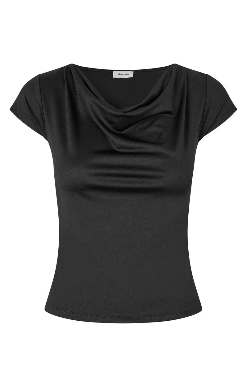 Modström - Himamd Drapy T-Shirt 59050 - 7090 - Black