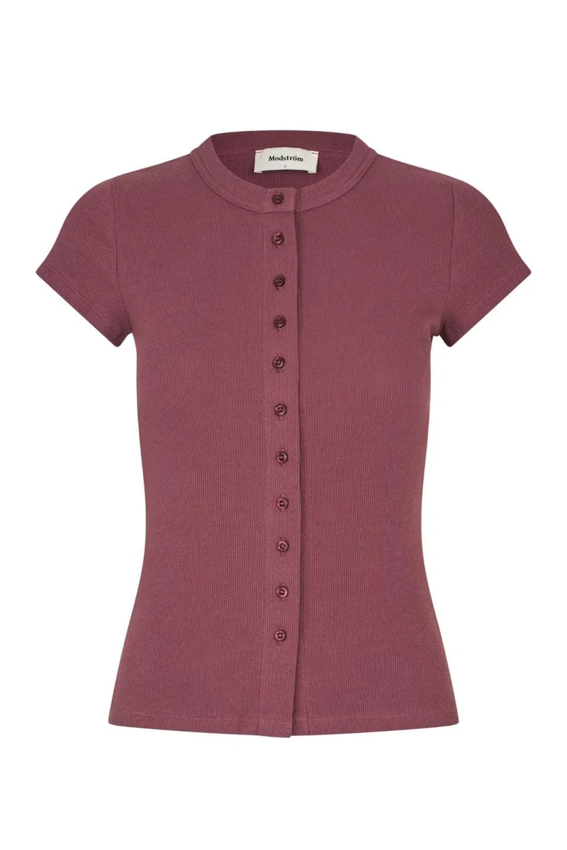 Modström - Vilsonmd T-Shirt 59005 - 8854 - Wineberry