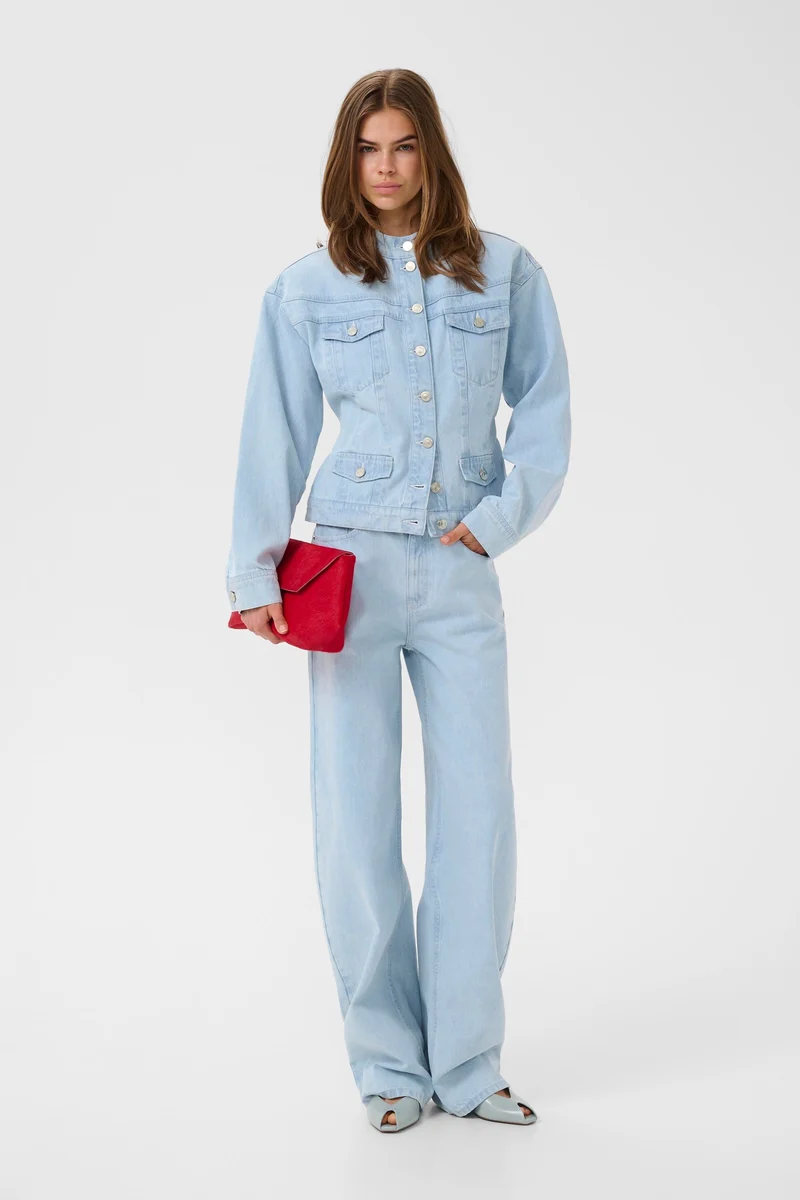 Gestuz - Gzparwana Barrel Jeans 10911015 - 109180 - Vintage Light Denim