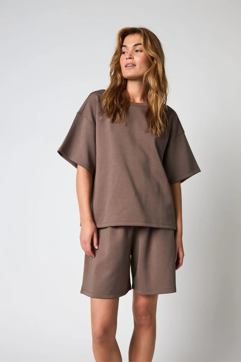 Hype The Detail - Sweat T-Shirt 556-2 - 2 - Brun