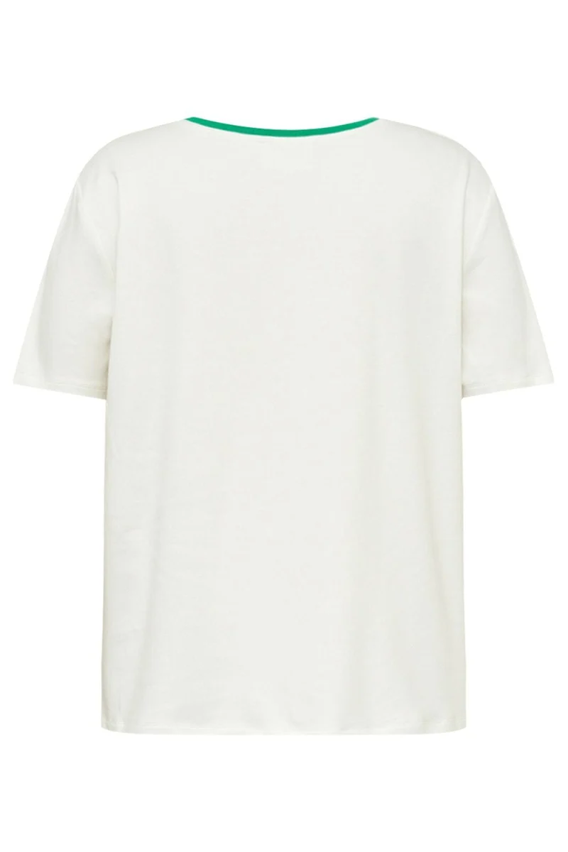 Gossia - Basgo Tee G2850 - Creme Diamond Green