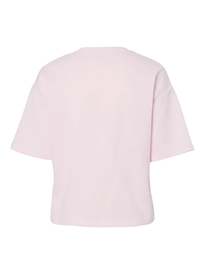 Pieces - Pcskylar Ss O-Neck Fitted Tee - 4960205 Cradle Pink