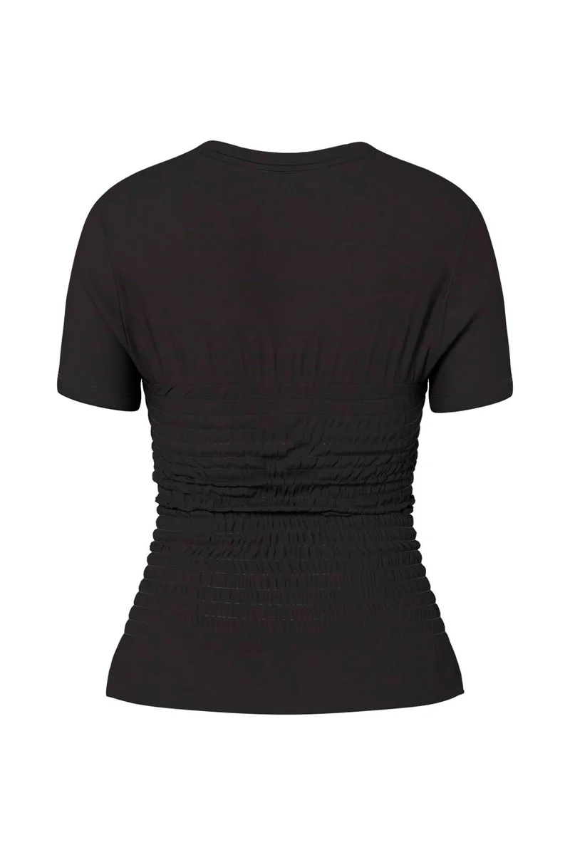 Hypedrop - Hdyolanda Ss Smock Top 32000469 - 5140236 - Black