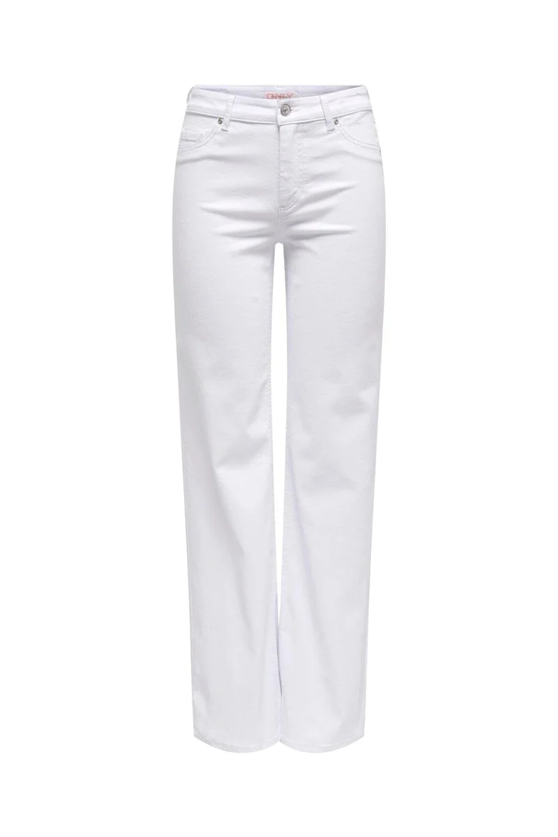 Only - Onlblush Mid Straight Dot - 4641415 White