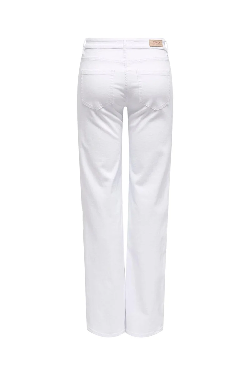 Only - Onlblush Mid Straight Dot - 4641415 White