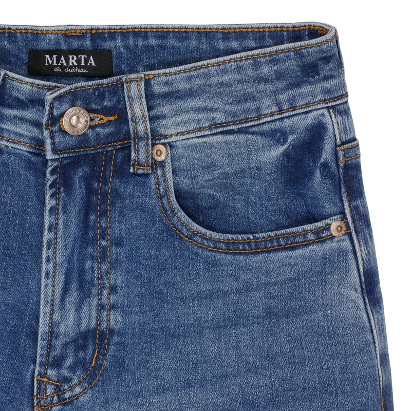 Marta Du Chateau - Mdcminus Jeans MDC241-JP9082 - Denim