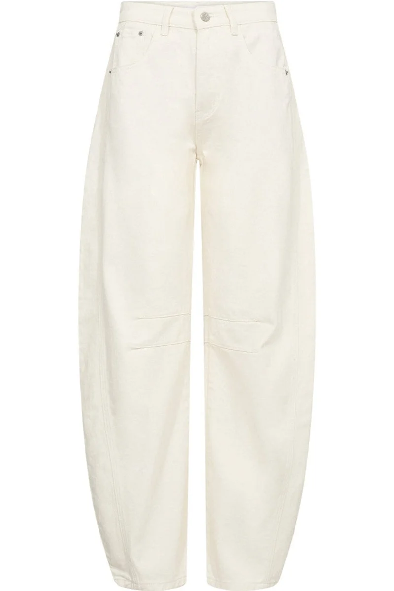 Haute L'Amitié - Drew Barrel Panel Jeans HL10571 - White