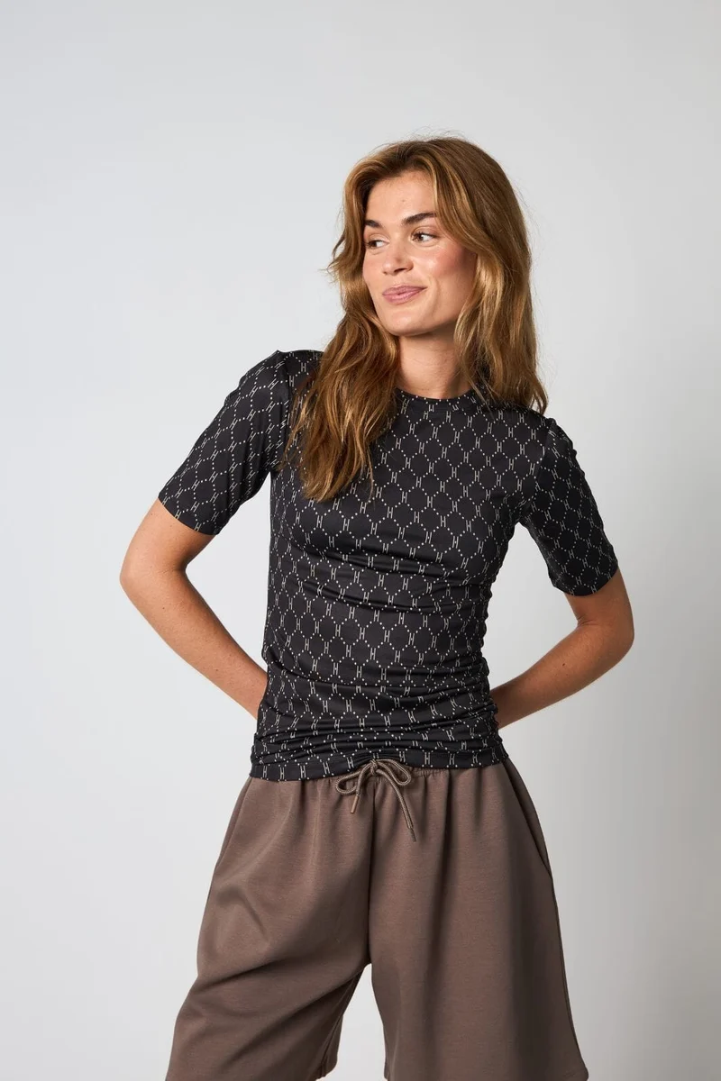 Hype The Detail - Printed T-Shirt 200-2 - 58 - Black