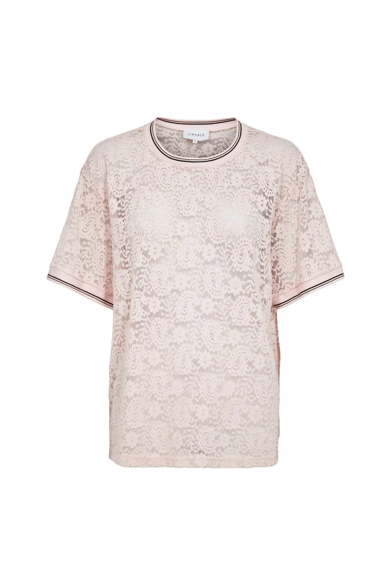Liberte - Lacy Tshirt 22354 - Rose