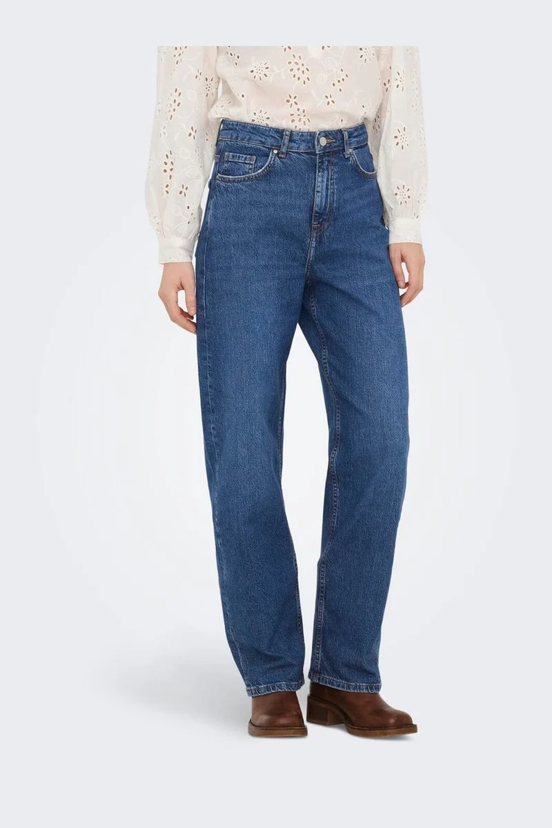 JDY - Jdybailey Barrel Jeans - 5074353 Medium Blue Denim