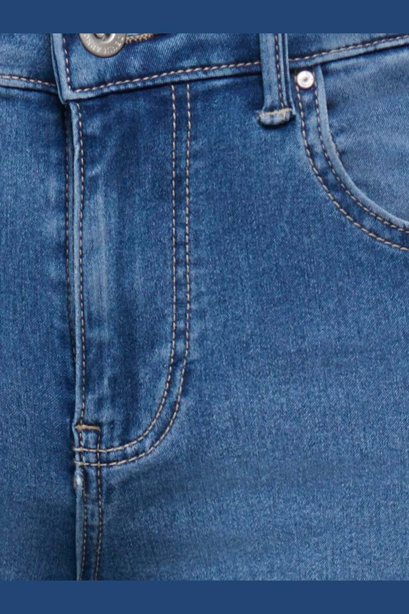 Only - Onlreese Reg Retro Flared Box - 5010777 Medium Blue Denim
