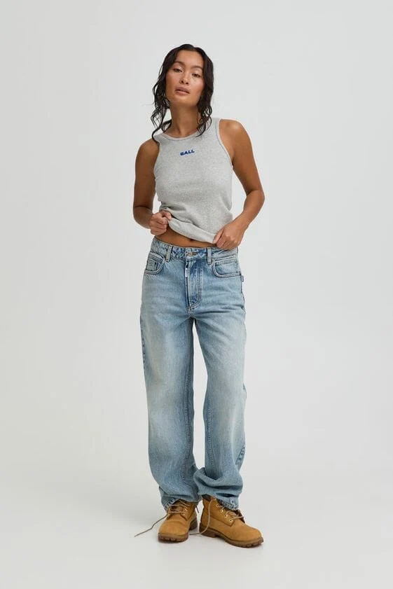 Ball - Basaga Straight Jeans 50408017 - 900005059 - 90S Medium Blue Indiigo